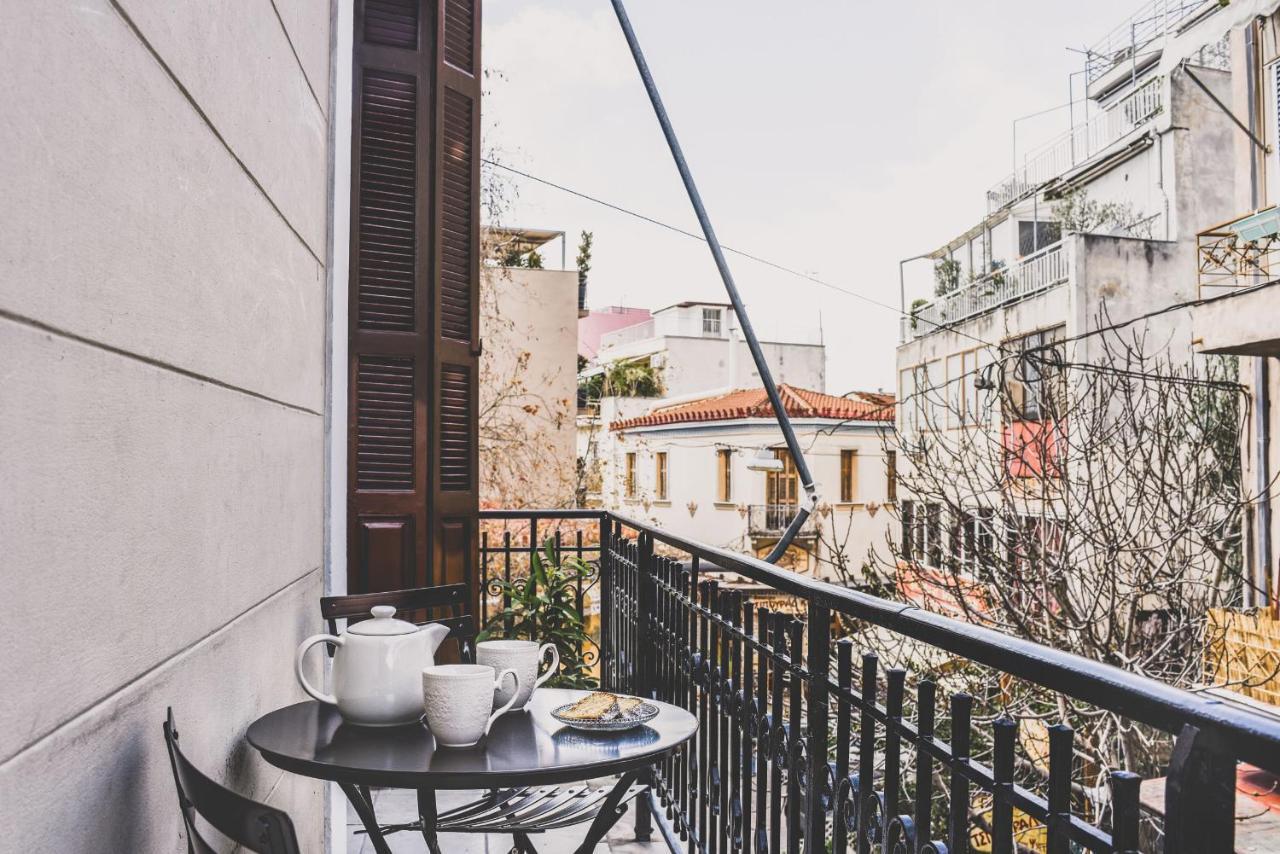 Neoclassical Apartment Near Acropolis - Livingstone Crystal Atenas Exterior foto
